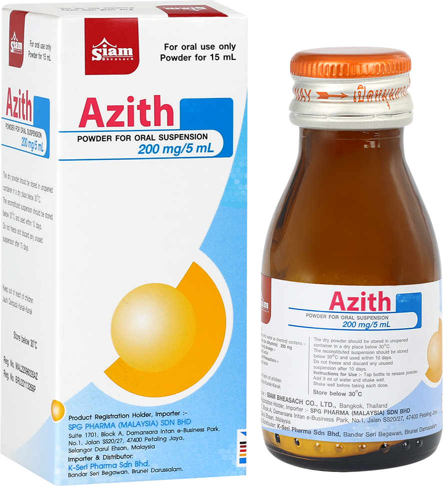 Azith (Powder for Oral Suspension 200mg/5mL)
