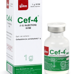Cef-4 1g Injection Ceftriaxone