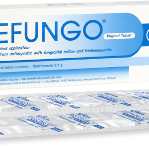Defungo pessary 0.1g 6's  Clotrimazole