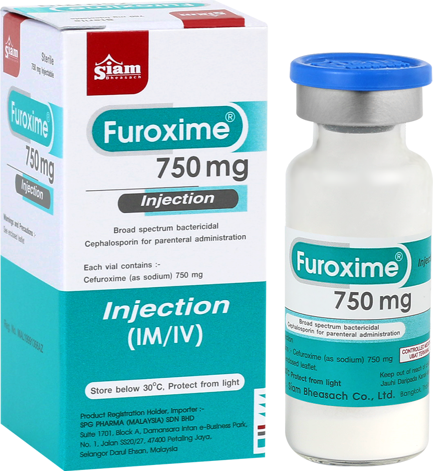 Furoxime injection 750mg 1 vial Cefuroxime