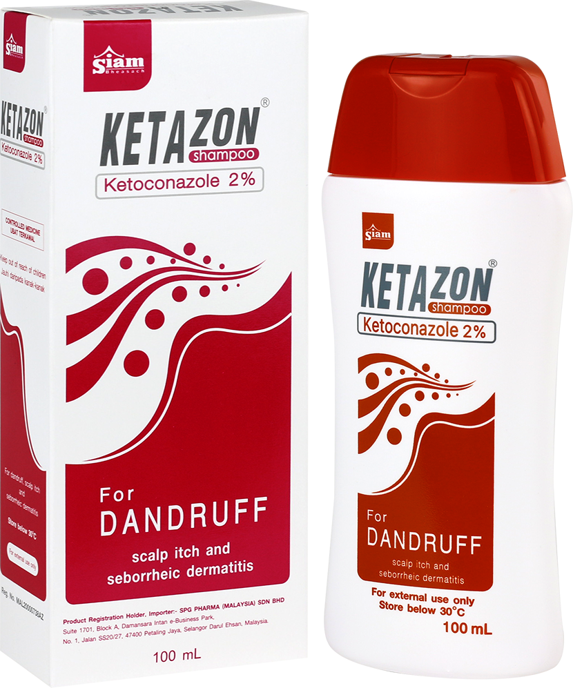 Ketazon shampoo 2g 100ml Ketoconazole