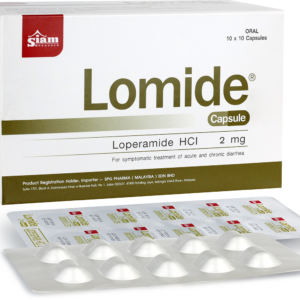 Lomide capsule 2mg 100's  Loperamide