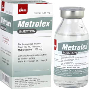 Metrolex injection 500mg/100ml  Metronidazole