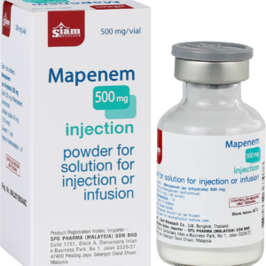 Mapenem injection 500mg 1 vial  Meropenem