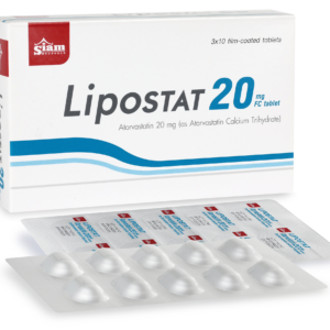 Lipostat 20mg Fc Tablet  Atorvastatin