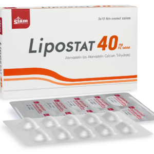 Lipostat 40mg Fc Tablet  Atorvastatin