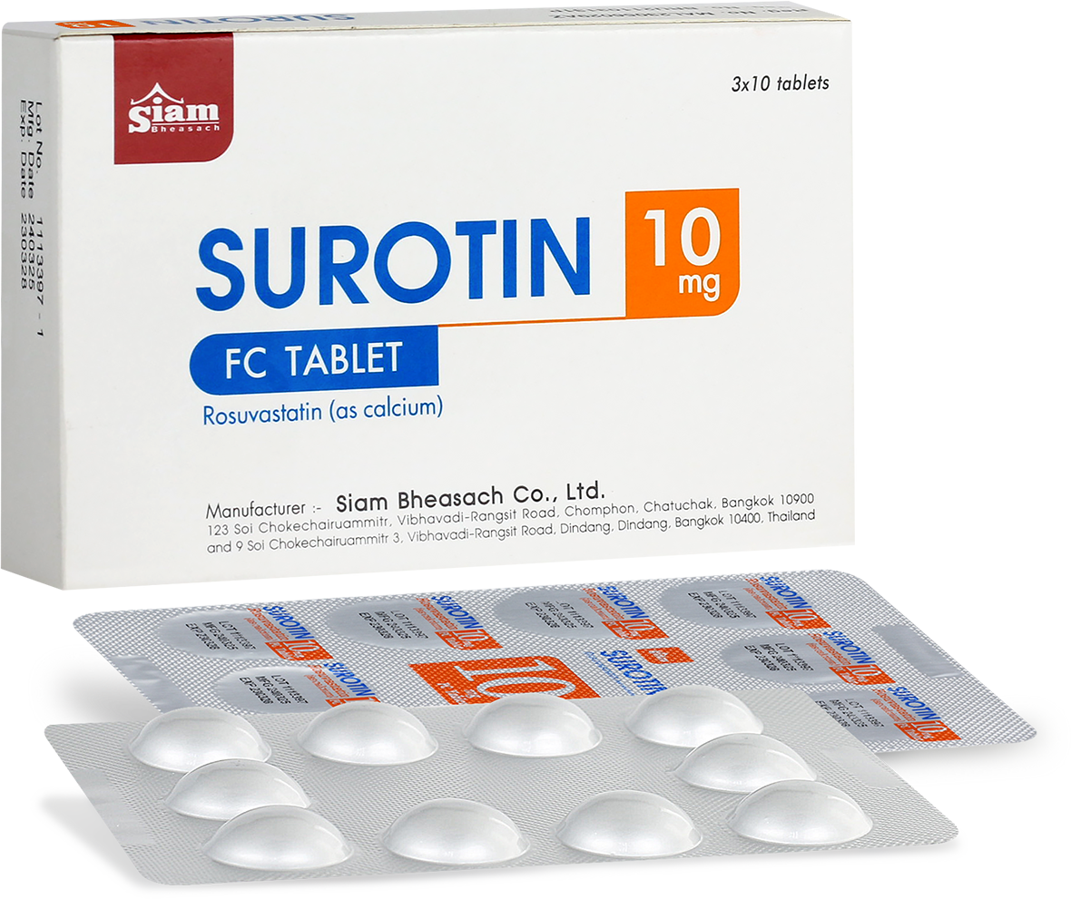 Surotin 10mg fc tablet Fluoxetine